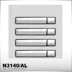 N3140/AL Modul so 4 tlačítkami