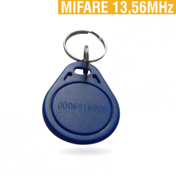 RFID MIFARE 13,56 MHz prístupový èip modrý - plastový prívesok